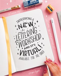 learn hand lettering business