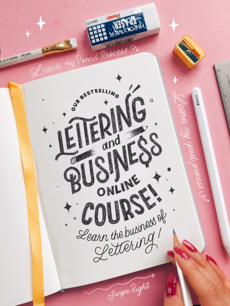 Learn Hand Lettering in Simply Lettering magazine