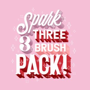 procreate spark brush pack learn lettering