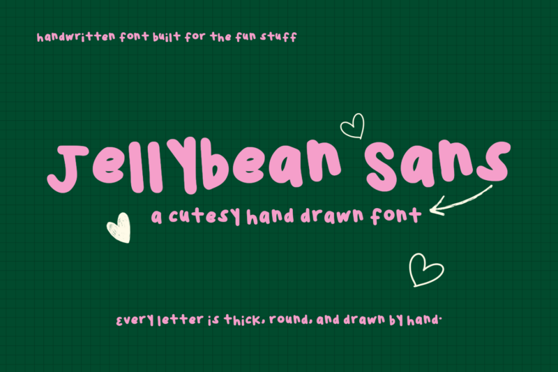 Jellybean Sans Font